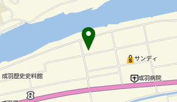 イノクチ理容室の地図画像