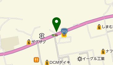 ヘアーサロンエムズの地図画像