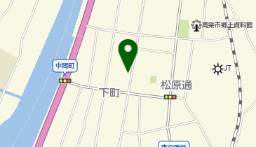 あおやぎ菓子舗の地図画像