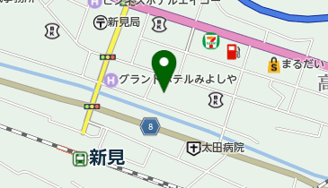 詩葉譜お食事処の地図画像