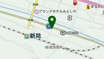 江川化粧品店の地図画像