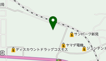 新見市憩とふれあいの公園の地図画像
