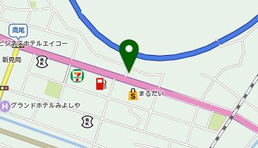 メガネ21新見店の地図画像