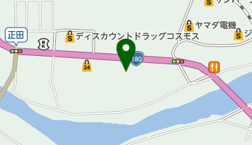 JAあしん広場焼肉千屋牛の地図画像