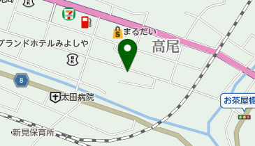 大枝理容館の地図画像