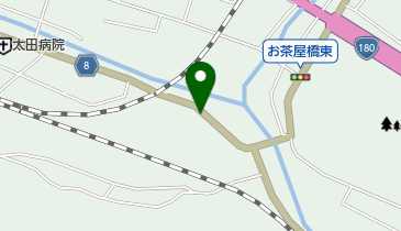 北田旅館の地図画像