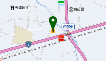 ホームドライ備前店の地図画像