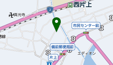 尾山商店の地図画像