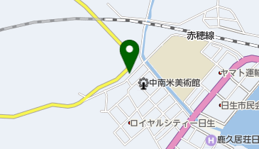 古松酒店の地図画像