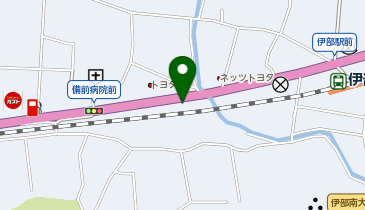 トヨタカローラ岡山株式会社備前店の地図画像