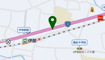 伊部陶苑の地図画像