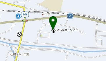 備前市吉永B&G海洋センターの地図画像