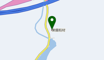 東備粉材株式会社の地図画像