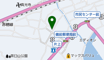 ワシントン美容室備前店の地図画像