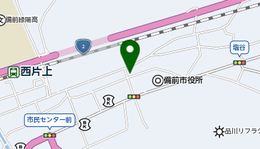 中原洋品店の地図画像
