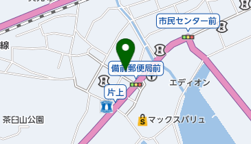 秋守理容所の地図画像