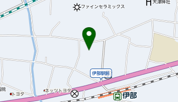 西上理美容室の地図画像