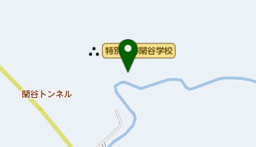 閑谷学校 キャンプ場の地図画像