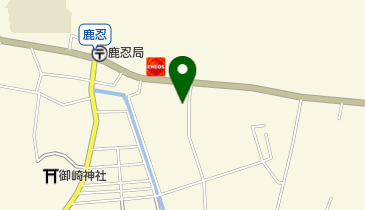 日本イエスキリスト教団鹿忍教会の地図画像