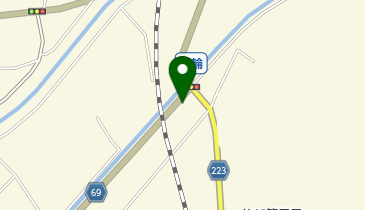 有限会社入江百貨店の地図画像