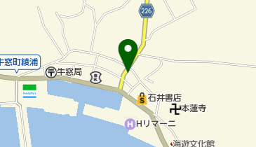 きびや菓子舗の地図画像