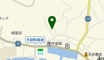 いわつばめ釣渡船の地図画像