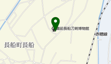 備前長船刀剣博物館特産物販売店の地図画像