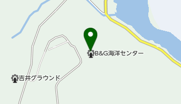 吉井B&G海洋センターの地図画像