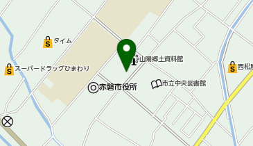 赤磐市役所 健康増進課の地図画像