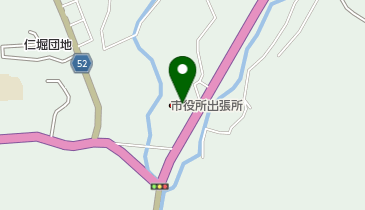 赤磐市役所 吉井支所 仁堀出張所の地図画像