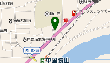 真庭運送株式会社の地図画像