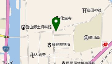 河野亀楽堂の地図画像