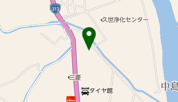 株式会社妹島商店配送センターの地図画像