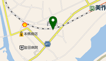 本名牛乳店の地図画像