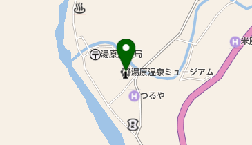 湯原町旅館協同組合の地図画像