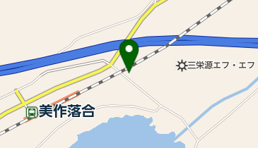 落合自動車整備工場の地図画像