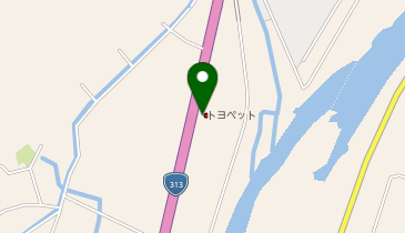 岡山トヨペット株式会社落合店の地図画像