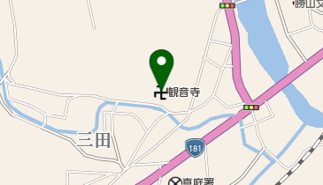 観音寺の地図画像