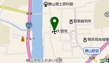 大雲寺の地図画像