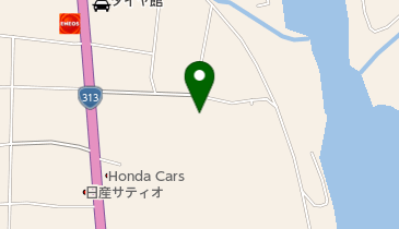 矢野木材株式会社の地図画像