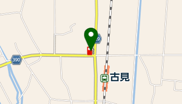 古見給油所の地図画像