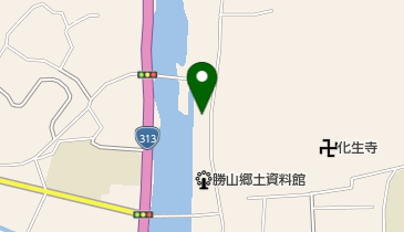 コユキ理容館の地図画像
