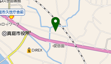 光本理容店の地図画像
