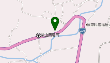 美作市 後山公民館の地図画像