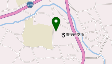 美作市かつた市民センターの地図画像