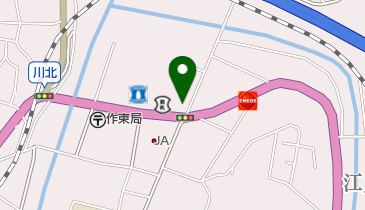 福島時計メガネ店の地図画像