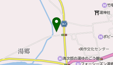 湯郷薬局の地図画像