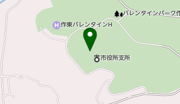 美作市役所 美作市教育委員会の地図画像