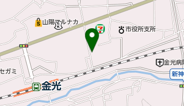 川上洋品店の地図画像