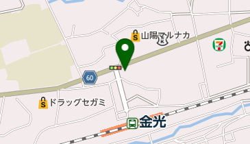 金光アカデミーの地図画像